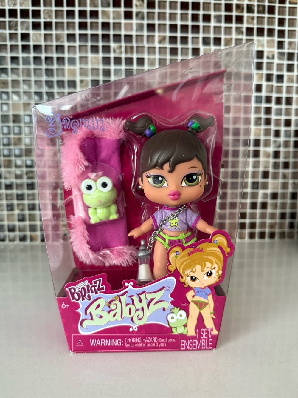 Bratz Babyz Yasmin Collectible Fashion Doll with Real Fashions and Pet